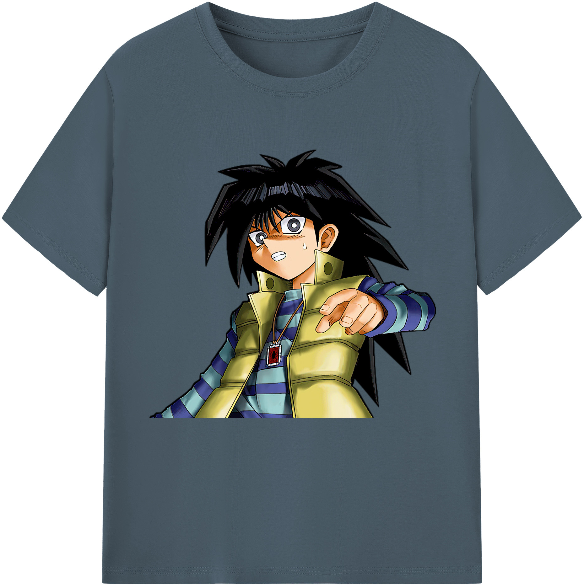 （画像用） 遊☆戯☆王 Yu-Gi-Oh! 綿100％半袖Tシャツ（フロントプリント）